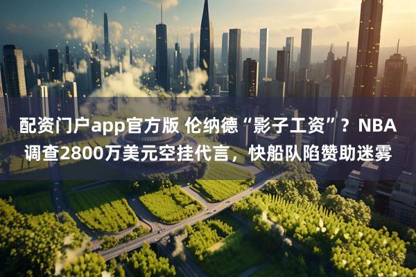 配资门户app官方版 伦纳德“影子工资”？NBA调查2800万美元空挂代言，快船队陷赞助迷雾
